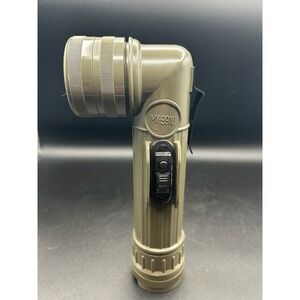 Authentic Fulton Military‎ Angle Head Flashlight MX991/U Working Complete